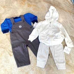 Carter’s overall set and jogger set